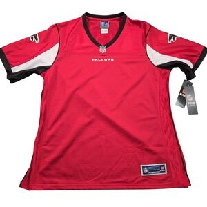 Atlanta Falcons‎ Jersey Mens Large Red Black NFL Football NFL Pro Line Blank